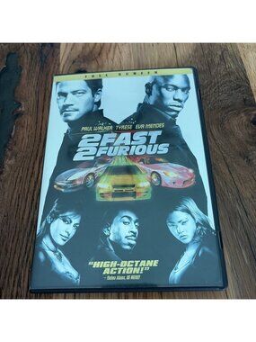 2 Fast 2 Furious (DVD, 2003) Tested Working
